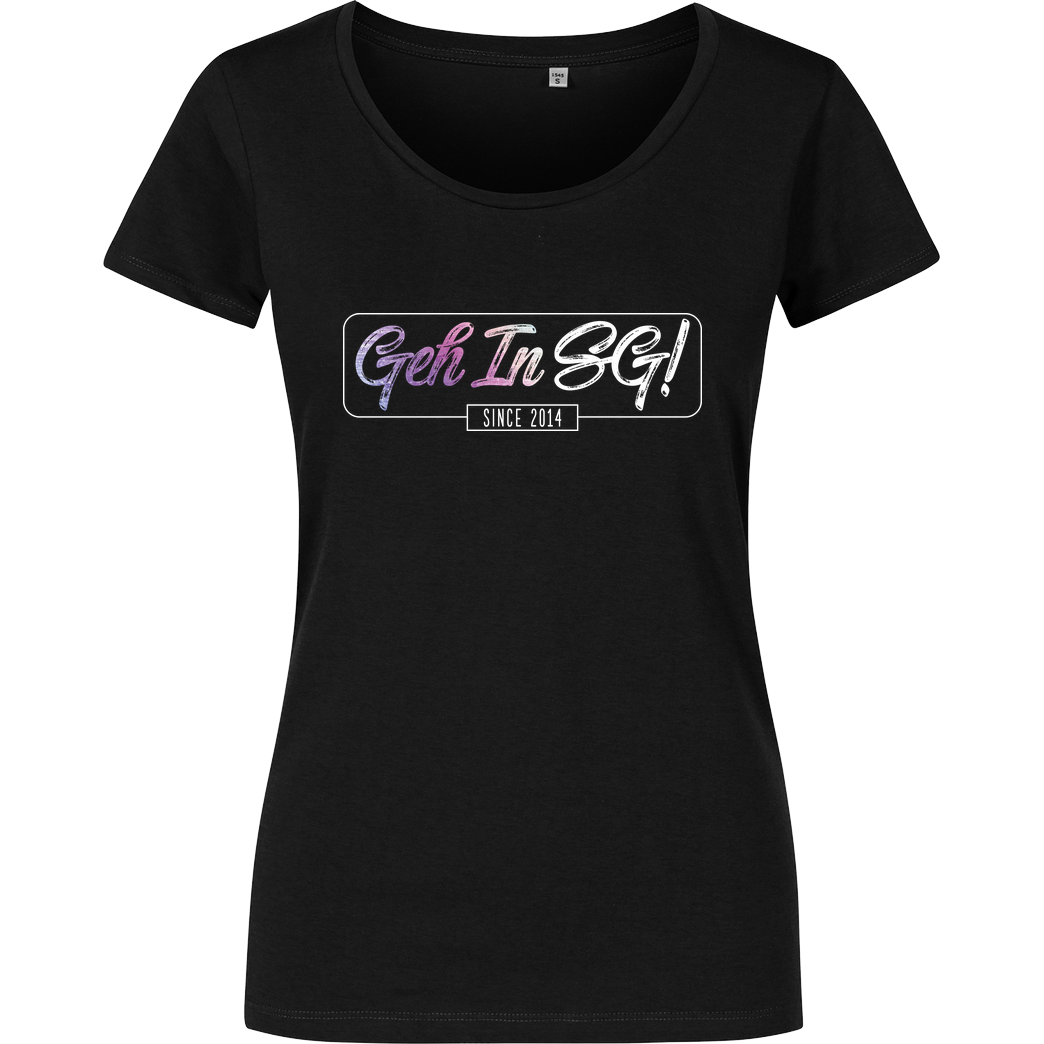 GNSG GNSG - GehInSG T-Shirt Girlshirt schwarz