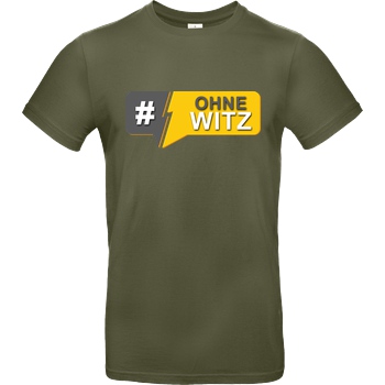 GNSG GNSG - #OhneWitz T-Shirt B&C EXACT 190 - Khaki
