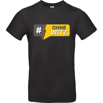 GNSG GNSG - #OhneWitz T-Shirt B&C EXACT 190 - Black