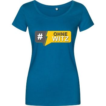 GNSG GNSG - #OhneWitz T-Shirt Girlshirt petrol