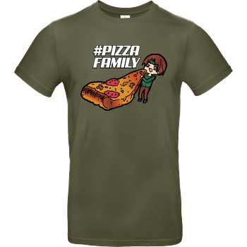 GNSG GNSG - Pizza Family T-Shirt B&C EXACT 190 - Khaki