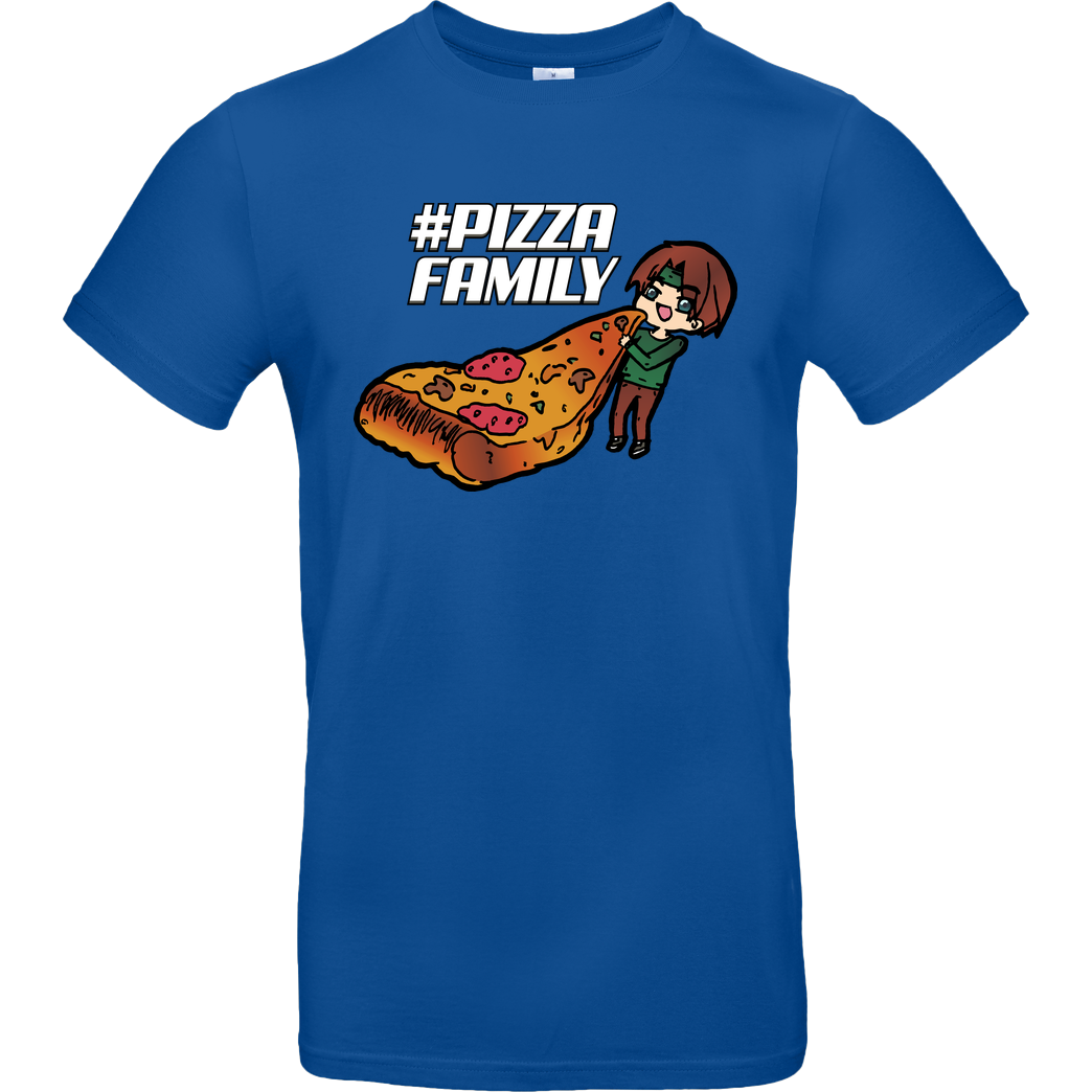GNSG GNSG - Pizza Family T-Shirt B&C EXACT 190 - Royal Blue