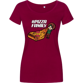 GNSG - Pizza Family Girlshirt berry