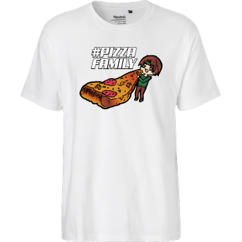 GNSG - Pizza Family Fairtrade T-Shirt - white