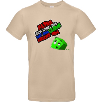 GNSG GNSG - Slime T-Shirt B&C EXACT 190 - Sand