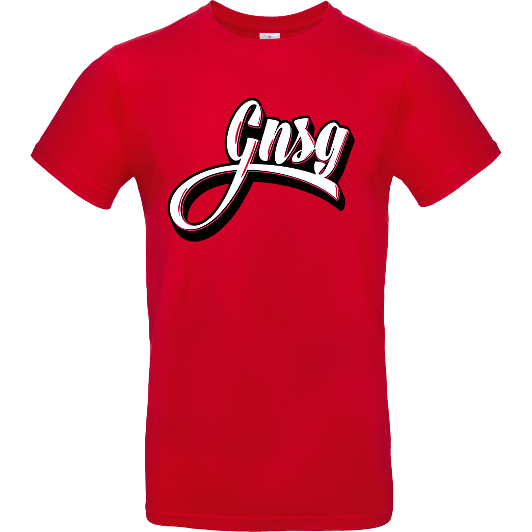 GNSG GNSG - Sommer-Shirt T-Shirt B&C EXACT 190 - Red