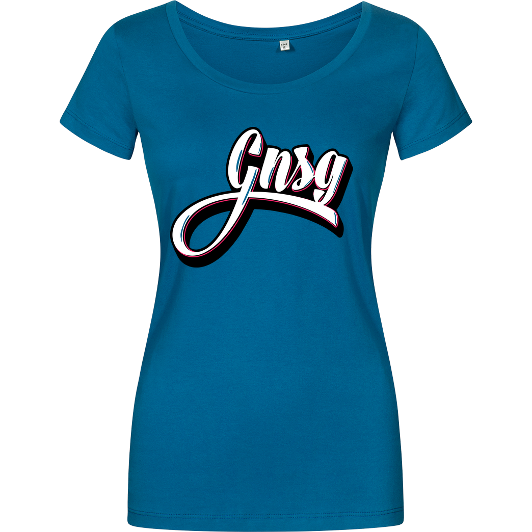 GNSG GNSG - Sommer-Shirt T-Shirt Girlshirt petrol