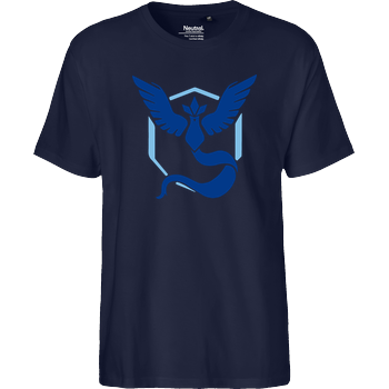 Go Team Blau Fairtrade T-Shirt - navy
