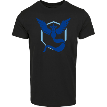 Go Team Blau House Brand T-Shirt - Black