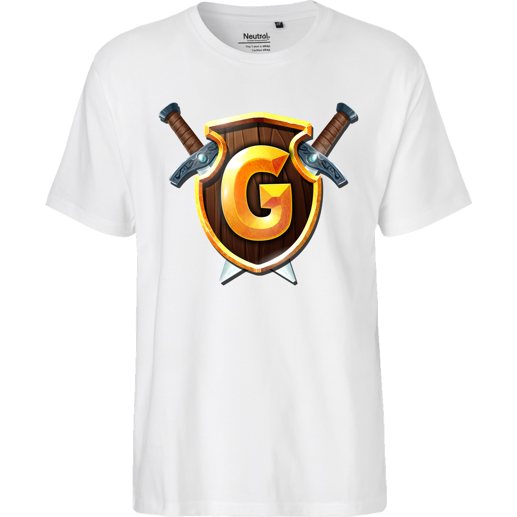 GommeHD GommeHD - Wappen T-Shirt Fairtrade T-Shirt - white