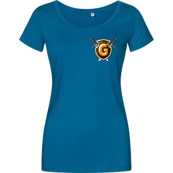GommeHD GommeHD - Wappen klein T-Shirt Girlshirt petrol