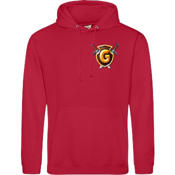 GommeHD GommeHD - Wappen klein Sweatshirt JH Hoodie - red
