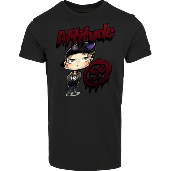 hallodri Hallodri - Attitude T-Shirt House Brand T-Shirt - Black