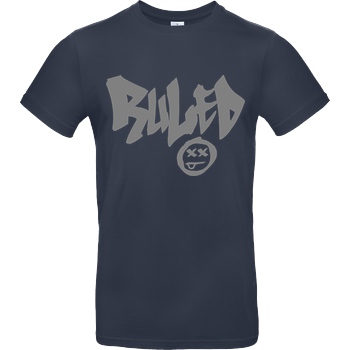 hallodri hallodri - Ruled T-Shirt B&C EXACT 190 - Navy