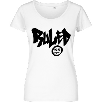 hallodri hallodri - Ruled T-Shirt Girlshirt weiss