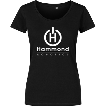 Hammond Robotics Girlshirt schwarz