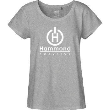 Hammond Robotics Fairtrade Loose Fit Girlie - heather grey