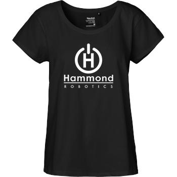 Hammond Robotics Fairtrade Loose Fit Girlie - black