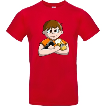 Hardbloxx Hardbloxx - Avatar T-Shirt B&C EXACT 190 - Red