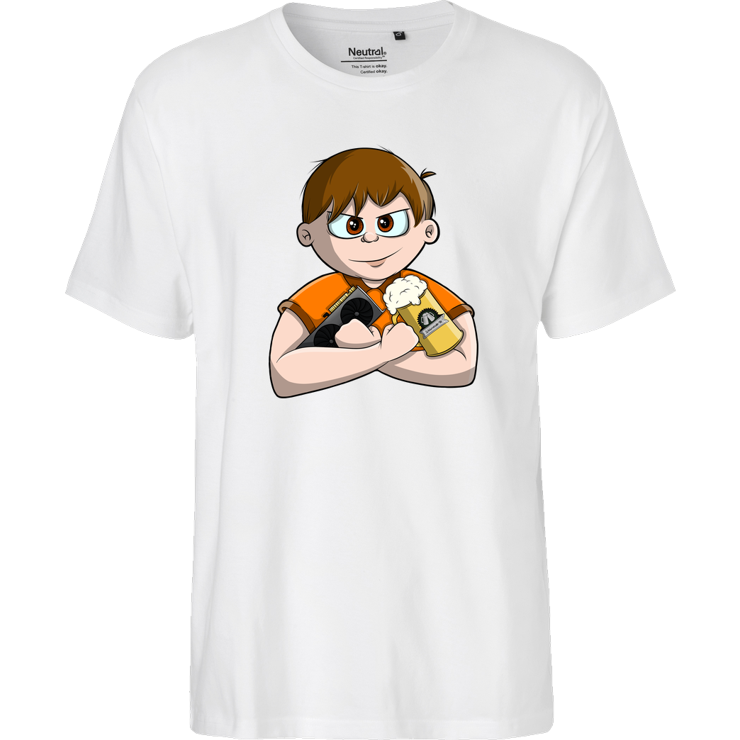 Hardbloxx Hardbloxx - Avatar T-Shirt Fairtrade T-Shirt - white