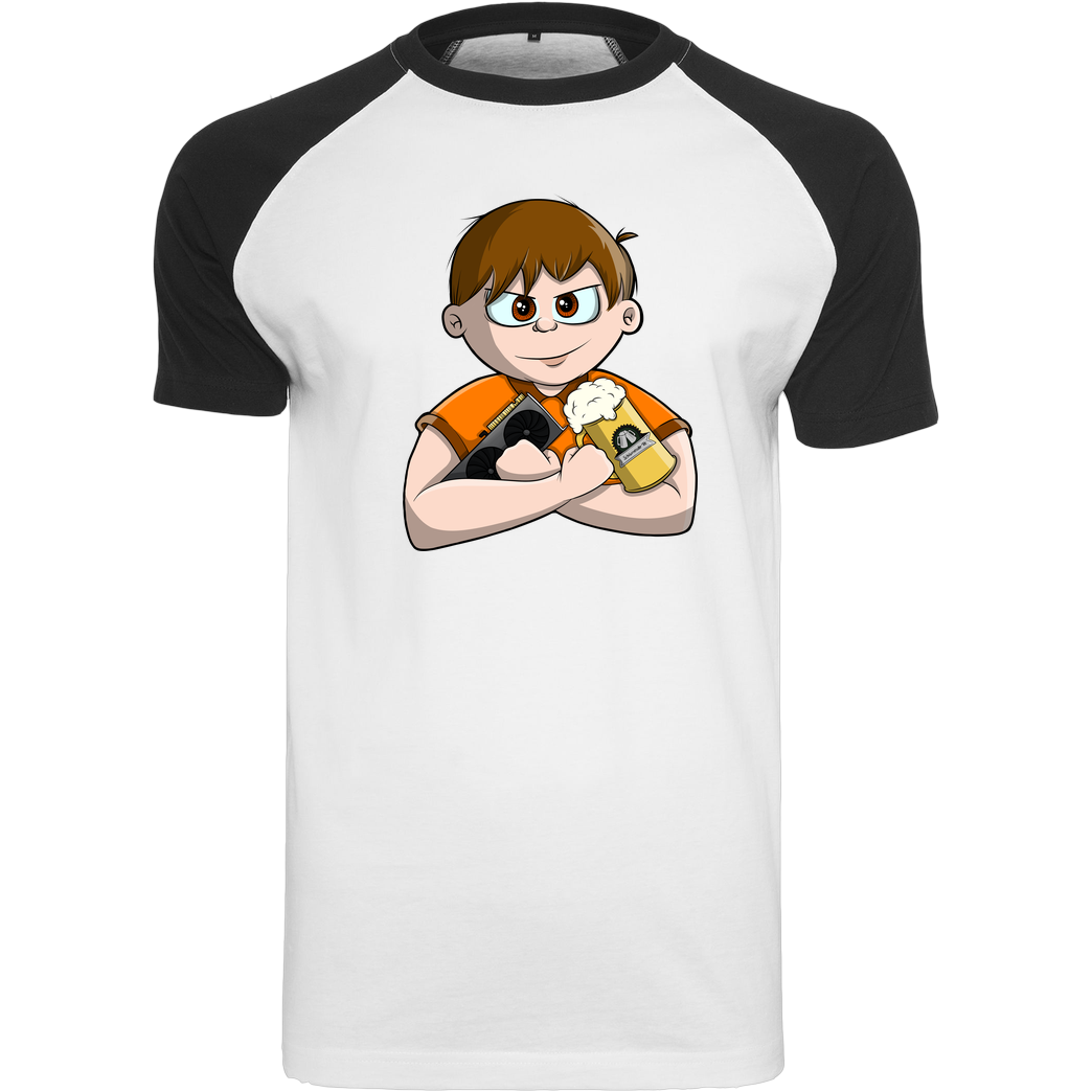 Hardbloxx Hardbloxx - Avatar T-Shirt Raglan Tee white