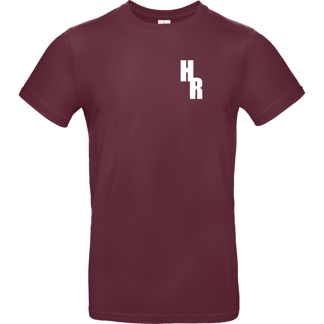 Hartriders Hartriders - Logo T-Shirt B&C EXACT 190 - Burgundy