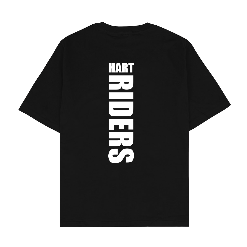 Hartriders Hartriders - Logo T-Shirt Oversize T-Shirt - Black