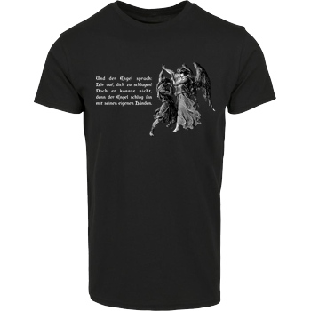 None Hör auf, dich zu schlagen! T-Shirt House Brand T-Shirt - Black