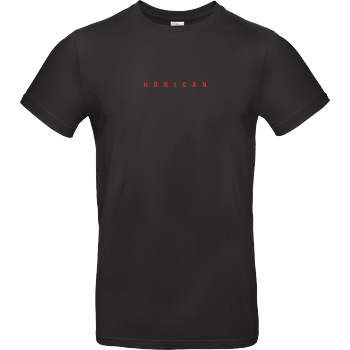 Horican Horican - Logo T-Shirt B&C EXACT 190 - Black