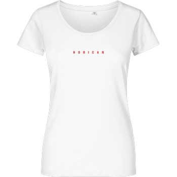 Horican Horican - Logo T-Shirt Girlshirt weiss