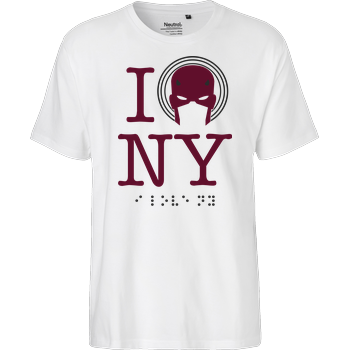 I feel New York Fairtrade T-Shirt - white