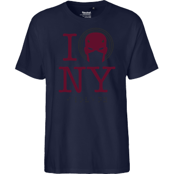I feel New York Fairtrade T-Shirt - navy