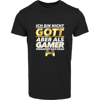 bjin94 Ich bin nicht Gott v1 T-Shirt House Brand T-Shirt - Black