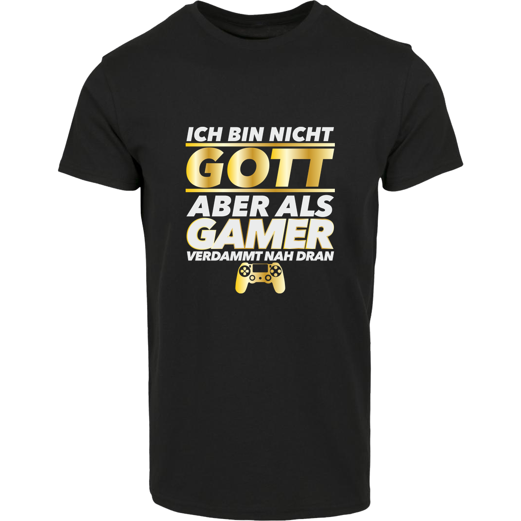 bjin94 Ich bin nicht Gott v1 T-Shirt House Brand T-Shirt - Black