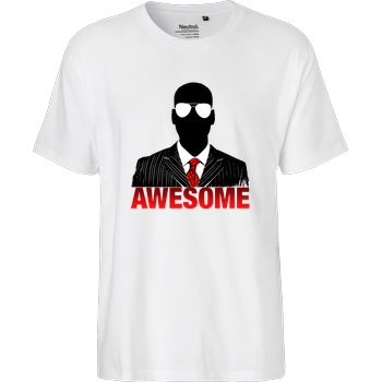 iHausparty - Awesome Fairtrade T-Shirt - white