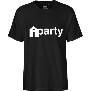 iHausparty - Logo Fairtrade T-Shirt - black