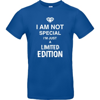 bjin94 I'm not Special T-Shirt B&C EXACT 190 - Royal Blue