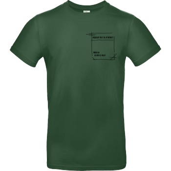Isy Zerinami  Isy - Realist T-Shirt B&C EXACT 190 -  Bottle Green