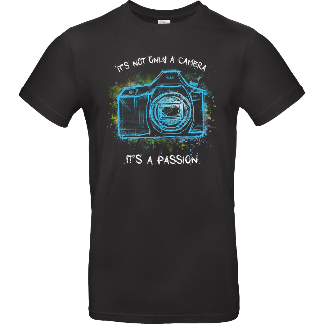 FilmenLernen.de It's not only a Camera T-Shirt B&C EXACT 190 - Black
