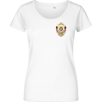 JadiTV JadiTV - Ella Morel Marke T-Shirt Girlshirt weiss