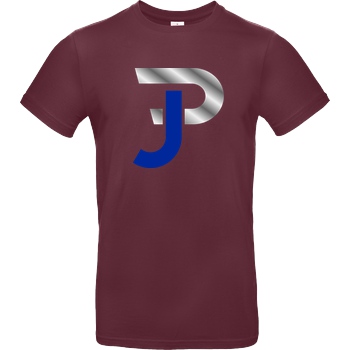 Jannik Pehlivan Jannik Pehlivan - JP-Logo T-Shirt B&C EXACT 190 - Burgundy