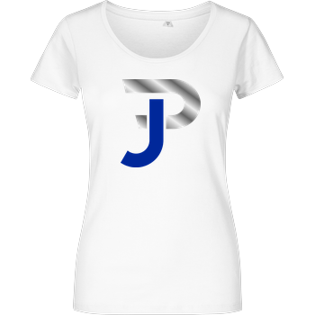Jannik Pehlivan - JP-Logo Girlshirt weiss