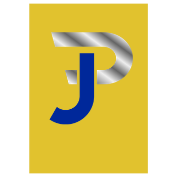 Jannik Pehlivan - JP-Logo Art Print yellow