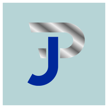 Jannik Pehlivan - JP-Logo Art Print Square mint