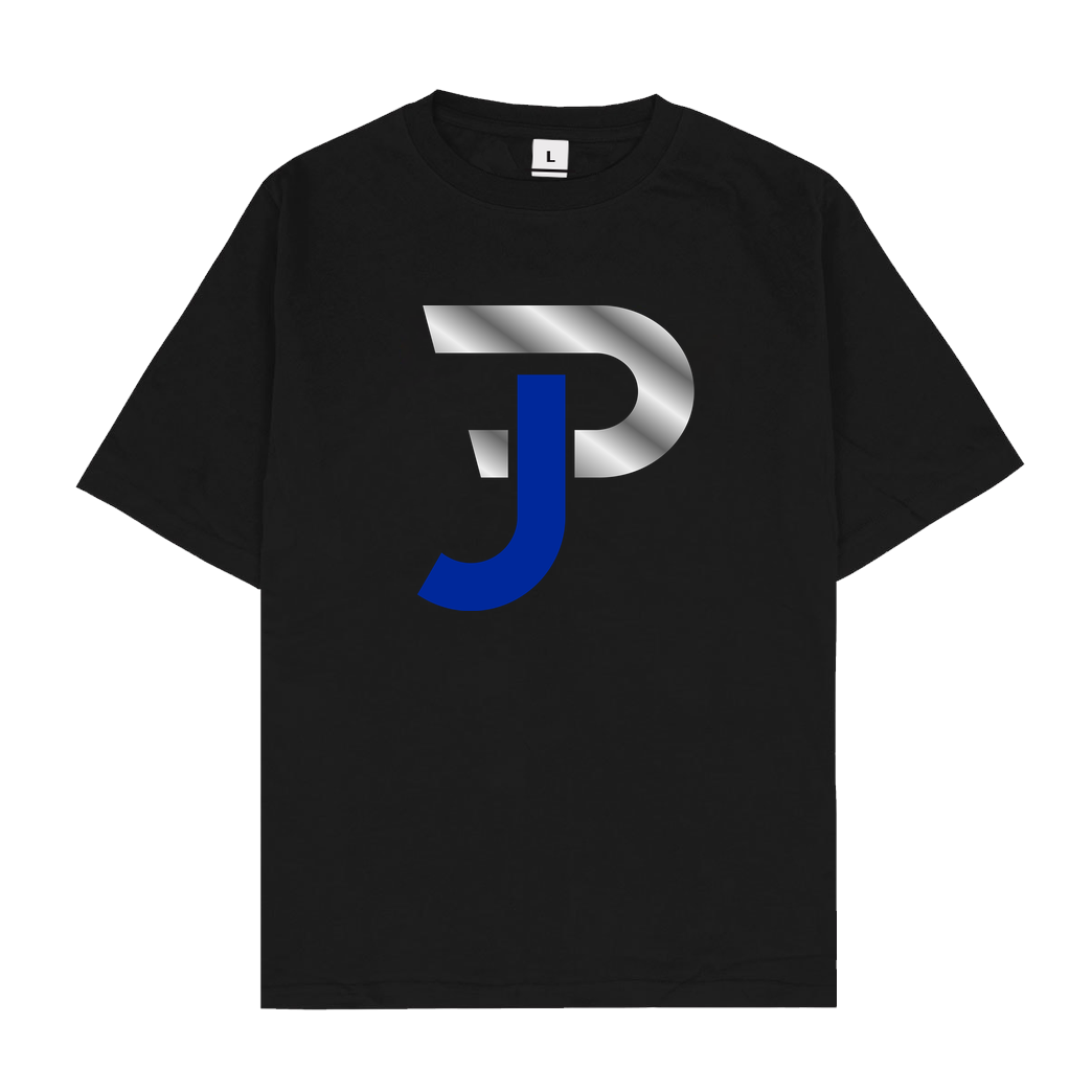 Jannik Pehlivan Jannik Pehlivan - JP-Logo T-Shirt Oversize T-Shirt - Black