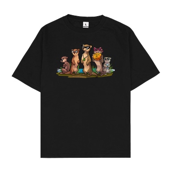 Jasmin Tee Jasmin Tee - Ottercrew T-Shirt Oversize T-Shirt - Black