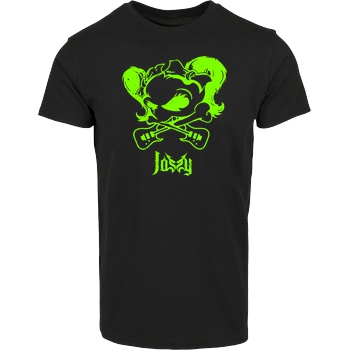 Mien Wayne Jassy J - Skull T-Shirt House Brand T-Shirt - Black