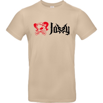 Mien Wayne Jassy J - Skull Original T-Shirt B&C EXACT 190 - Sand