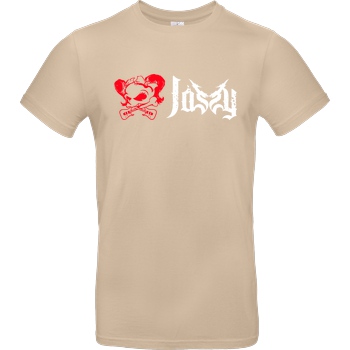 Mien Wayne Jassy J - Skull Original T-Shirt B&C EXACT 190 - Sand