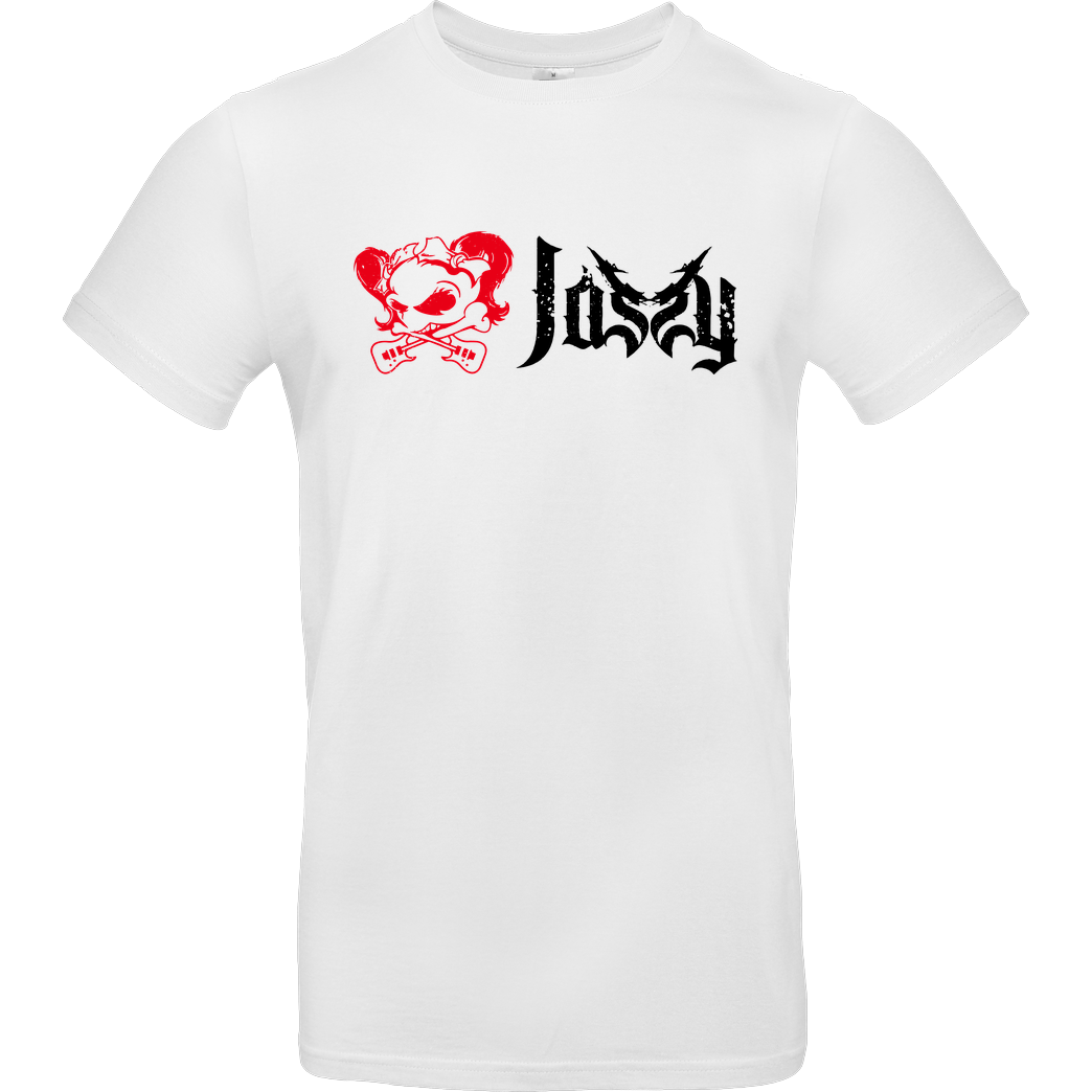 Mien Wayne Jassy J - Skull Original T-Shirt B&C EXACT 190 -  White